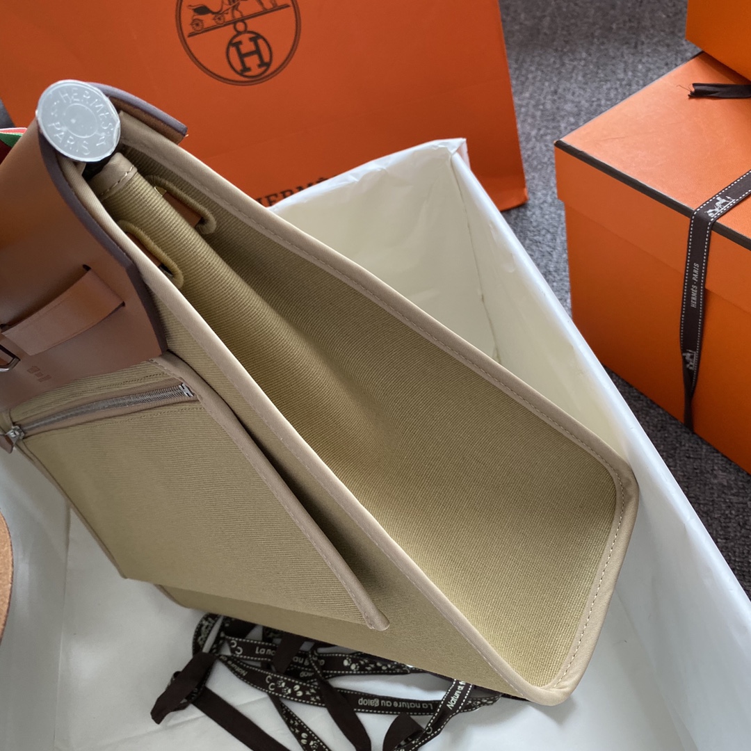 에르메스 에르백31 트렌치 퀴브르 골드브라운 은장